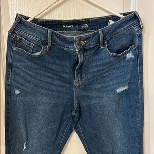 Old Navy Blue Skinny Jeans with Stretch